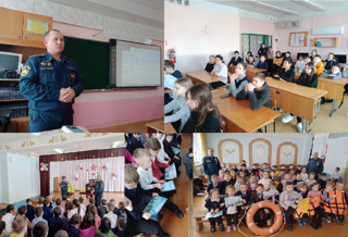 Всероссийский урок ОБЖ в Приволжской школе