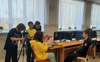 27 февраля 2023 года МБОУ «Шемуршинская СОШ» посетили корреспонденты детского медиа-центра «Куча мала» г. Чебоксары