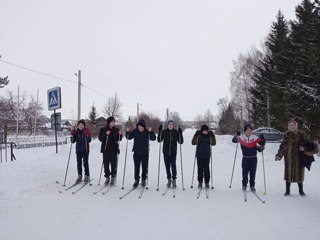 Лыжные гонки в рамках месячника оборонно- массовой и спортивной работы