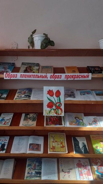 Выставка книг «Образ пленительный, образ прекрасный