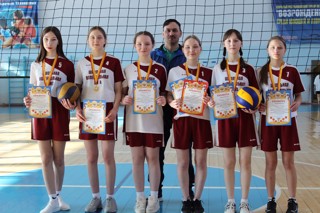 СОШ №2 - лучшие в муниципальном этапе чемпионата «Школьной волейбольной лиги»