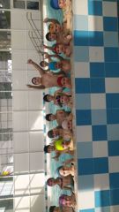 Обучающиеся  4 класса Санарпосинской школы посетили плавательный бассейн «Август» в п.Вурнары