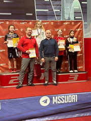 Александрова Мария призер первенства России по вольной борьбе