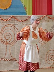 К нам в приехали артисты Чувашского государственного театра кукол со спектаклем «Ишай и Кушай»