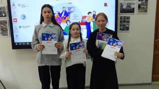 Ученица 9 класса - победитель  муниципального  этапа  Всероссийского конкурса юных чтецов «Живая классика»
