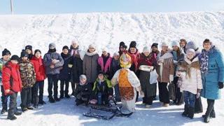 В рамках республиканского фестиваля школьных музеев, живой урок, прошел на тему: " Ҫӑварни" с пятиклассниками.