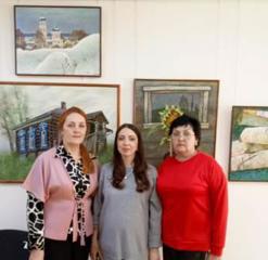 Выставка заслуженного художника России, народного художника Чувашии Анатолия Рыбкина «К родному порогу».