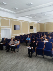 Выступление на заседании комиссии по делам несовершеннолетних и защите их прав при администрации Яльчикского МО