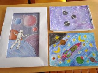 Конкурсу  детских творческих работ «Загадочный космос»