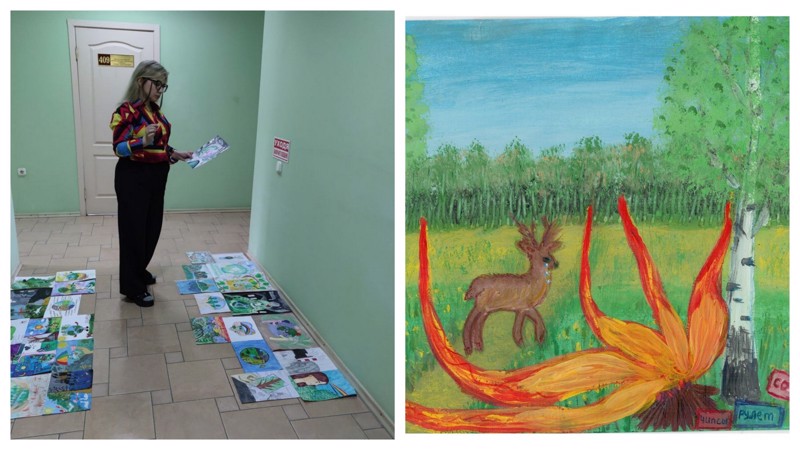 Итоги конкурса рисунков «Экология глазами детей»
