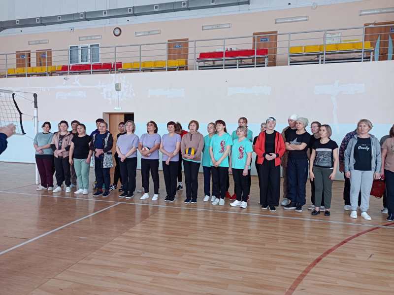 Соревнования по волейболу среди команд педагогических коллективов