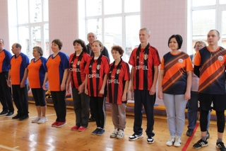 Участие  в турнире по волейболу среди учителей образовательных организаций района
