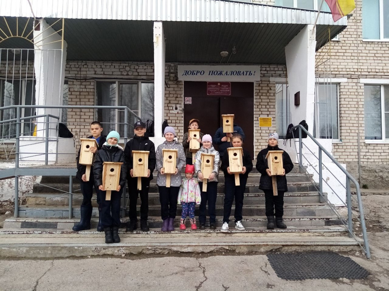 Экологическая акция "Сделай скворечник, помоги птицам".