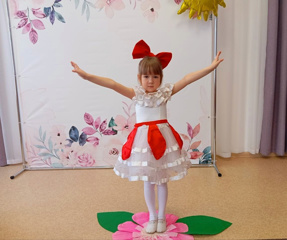 В детском саду состоялась премьера мюзикла "Дюймовочка"