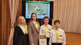 Гимназисты приняли участие в проведении «Дня птиц», который состоялся 5 апреля на базе МБОУ "Средняя общеобразовательная школа № 7"