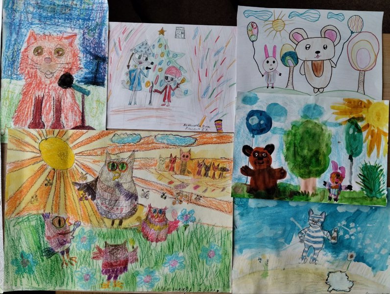 Конкурс рисунков «Детская песня в рисунках» прошел в  детской школе искусств в рамках Недели музыки для детей и юношества.