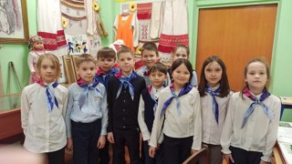 Орлята России 3-б класса в школьном музее