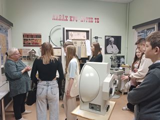 Студенты посетили Музей истории медицины