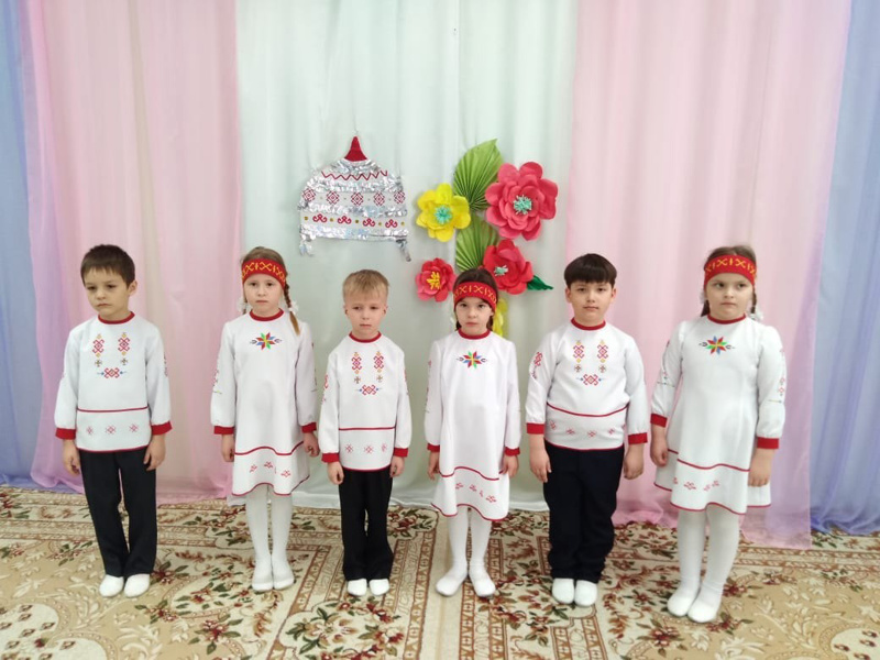 День чувашского языка в подготовительной к школе группе "Теремок".