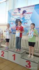 Наши пловцы - бронзовые призеры межрегиональный турнира по плаванию в г.Алатырь