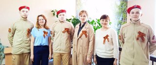 В МБОУ «Шемуршинская СОШ» стартовала акция «Георгиевская ленточка»