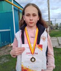 Афанасьева Софья стала лучшей в IV ступени ГТО среди девушек