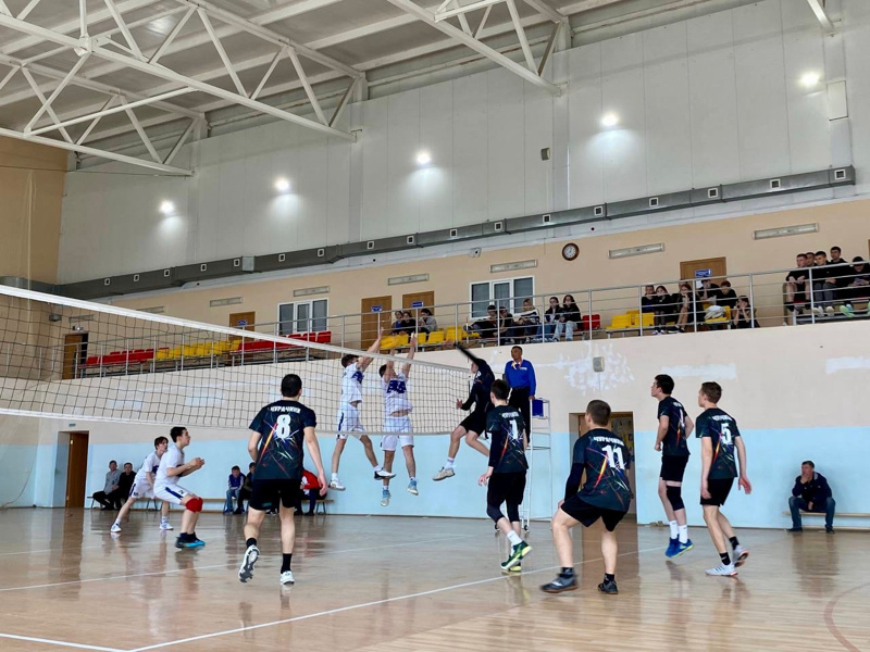 Финальная игра "Школьной волейбольной лиги Чувашской Республики" среди сельских команд юношей образовательных учреждений