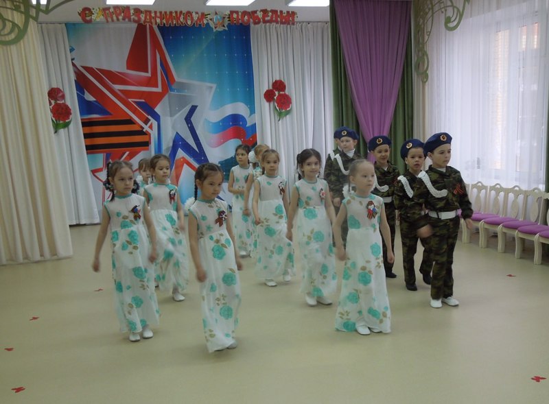 Детский сад отметил 79-ю годовщину со Дня Победы в Великой Отечественной войне