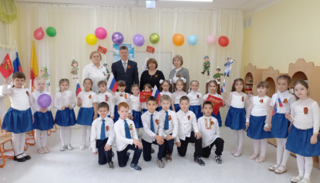 В предверии праздника 9 мая, в нашем детском саду, прошло мероприятие посвященное 79-летию со Дня Победы в Великой Отечественной Войне