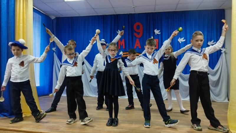 В Шумерлинской школе-интернате состоялся праздничный концерт, посвященный 79-й годовщине Победы