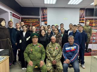 Урок Мужества «Пограничная служба России – на защите Родины»
