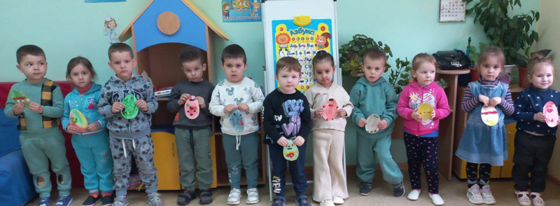 В детском саду прошли мероприятия, посвященные Пасхе.