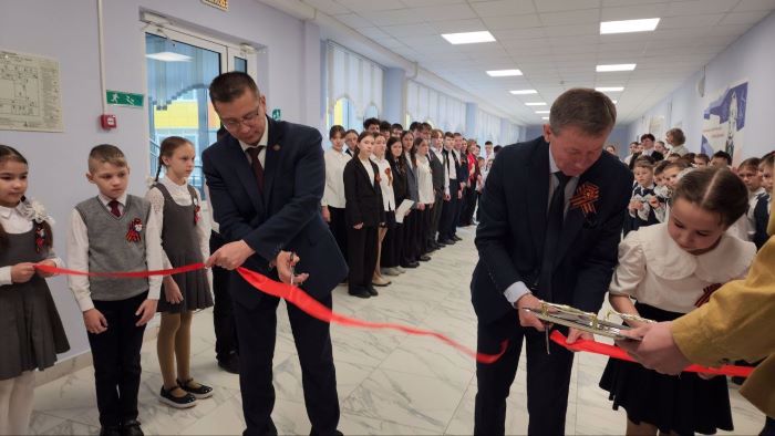 Накануне празднования 79 годовщины Дня Победы в школе №7 состоялось открытие школьного музея Боевой Славы.