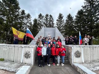 Велопробег, посвящённый памяти героев Великой Отечественной войны.