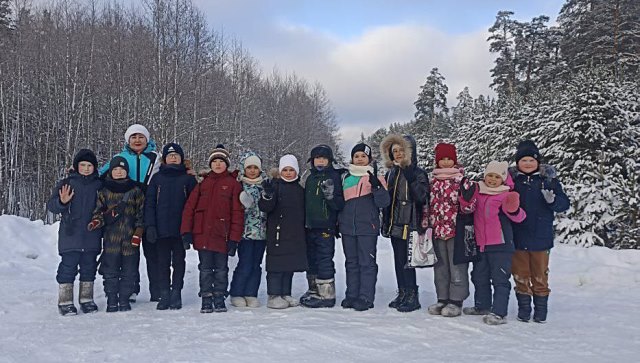 Прогулка в зимний лес