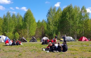 По итогам первого соревновательного дня юнармейцы Байдеряковской ООШ показали отличные знания