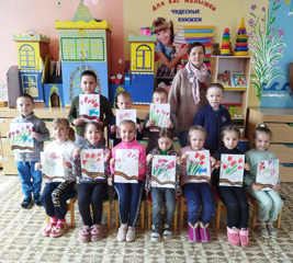 Мастер класс "Цветы к Дню Победы " в детском саду
