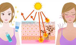 Воздействие солнечного излучение на кожу человека