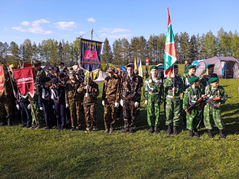 В Урмарском  муниципальном округе завершились  военно-спортивные игры "Зарница" и "Орлёнок".