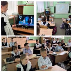 13 мая ученики 3Б класса посмотрели анимационный 3D-сериал «Чувашия - территория развития»,