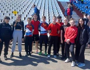 Учащиеся школы № 9 приняли участие в городских легкоатлетических соревнованиях на призы газеты "Грани"