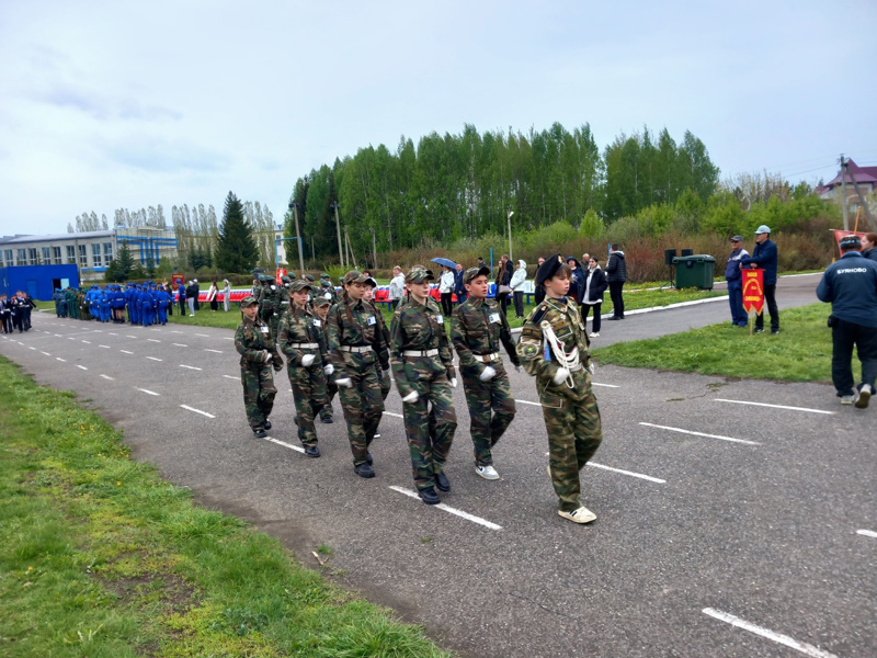 Завершились районные военизированные игры "Зарница" и "Орленок"