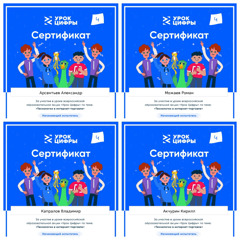 Всероссийский образовательный проект «Урок цифры» по теме «Технологии в интернет - торговле»
