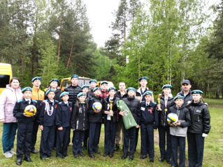 Кадетские классы школы являются победителями муниципального этапа военно-патриотической игры «Зарница 2.0»