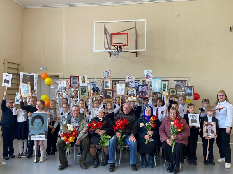 Митинг, посвященный 79-летию Великой Победы советского народа над фашизмом.