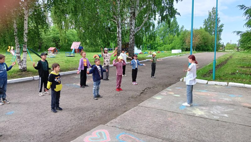 Третий день в пришкольном лагере