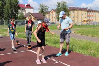 Фестиваль ГТО среди пришкольных лагерей Ядринского МО