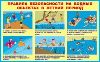 Соблюдайте безопасность на воде!