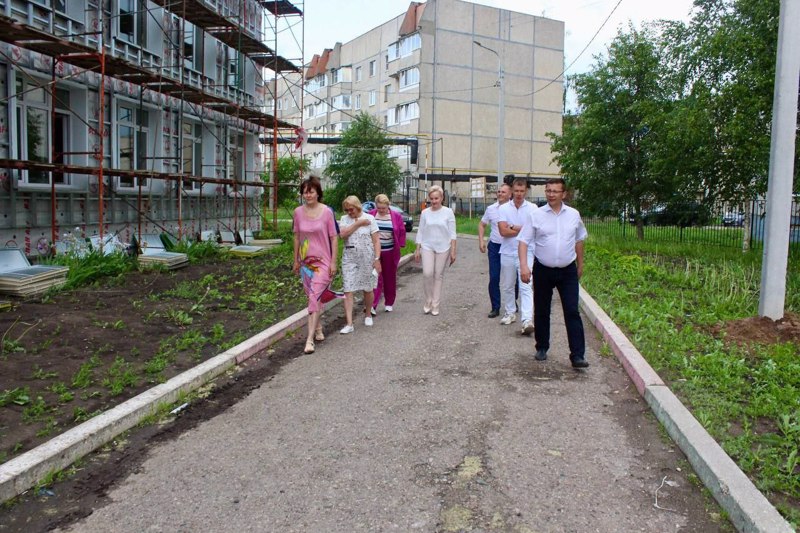 Ход капитального ремонта в школах г. Канаш.