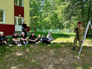 Учащиеся МБОУ «Комсомольская СОШ №1» - участники 12-ти дневной военно-патриотической смены